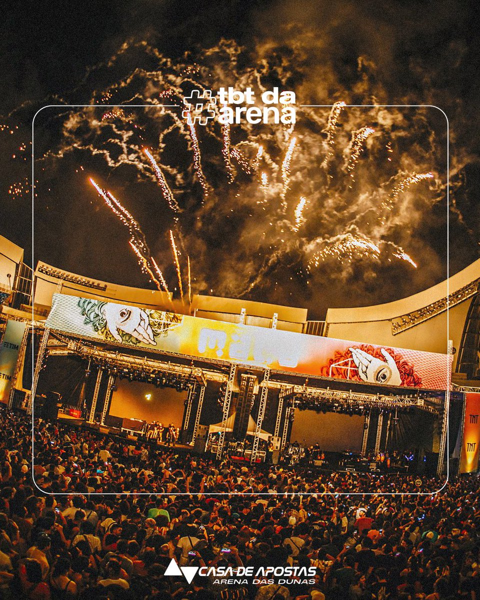 ArenaDunas's tweet photo. 🎸 Faltam apenas 56 dias para o MADA! 🎉
No #tbt de hoje, vamos aquecer os motores pois está chegando a hora de viver tudo isso de novo!
E você já garantiu seu ingresso para o MADA desse ano?
🎟️https://t.co/Y9h657CF9N
#MADA2024 #ArenaDasDunas #ContagemRegressiva #MusicaNaArena https://t.co/smFGyIlxFK