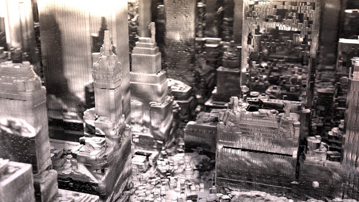 Glossy renders of the NYC dataset.
#metalrt #rendering