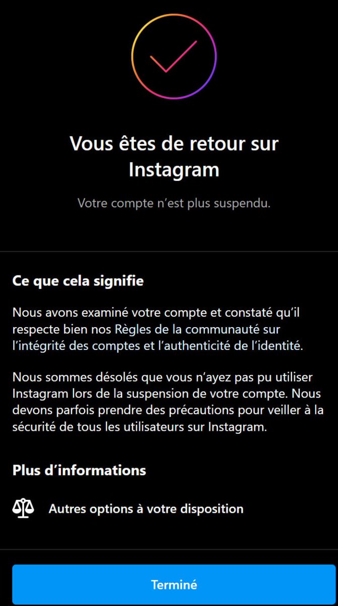 🚨 Les comptes de <a href="/CordierAlice2/">Alice Cordier</a>, @Occidentis1 et de l'<a href="/ASLA_asso/">ASLA</a> ont été supprimés arbitrairement par Instagram.

L'IFP a aussi subi un déréférencement et une suspension injustifiée dans la même journée !