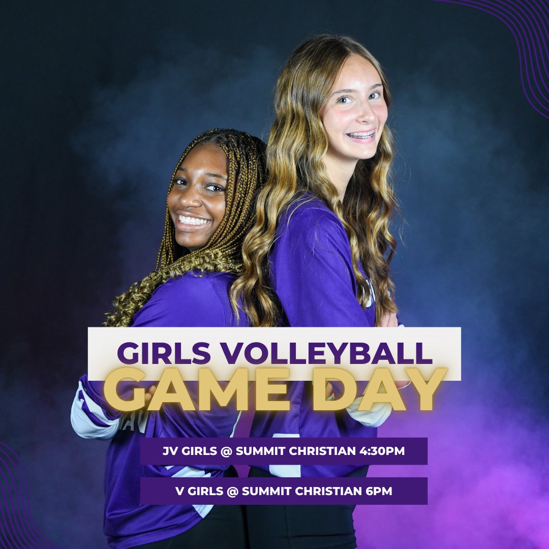 Gear up, Ambassadors! The games kick off today! 🏐 Catch our Varsity and JV girls in action at Summit Christian tonight—JV at 4:30, Varsity at 6:00. Let's bring the energy!