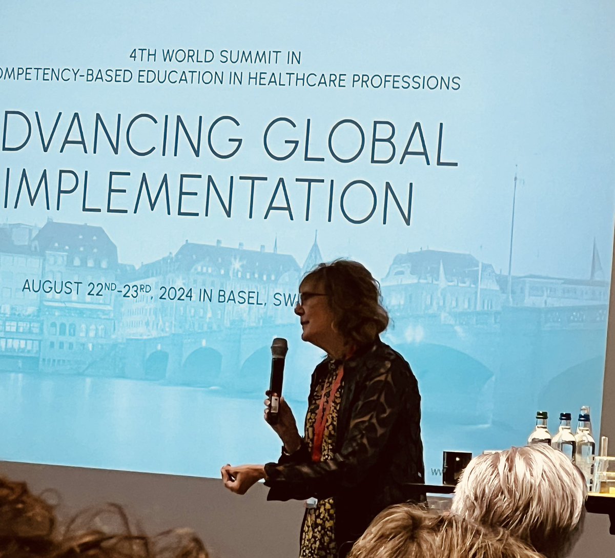 drjfrank's tweet photo. #CBEBasel24 Teacher & Learner panel: loved experience with competency based education. #CBE #meded #cbve #HPE https://t.co/NW5EMGl4ld