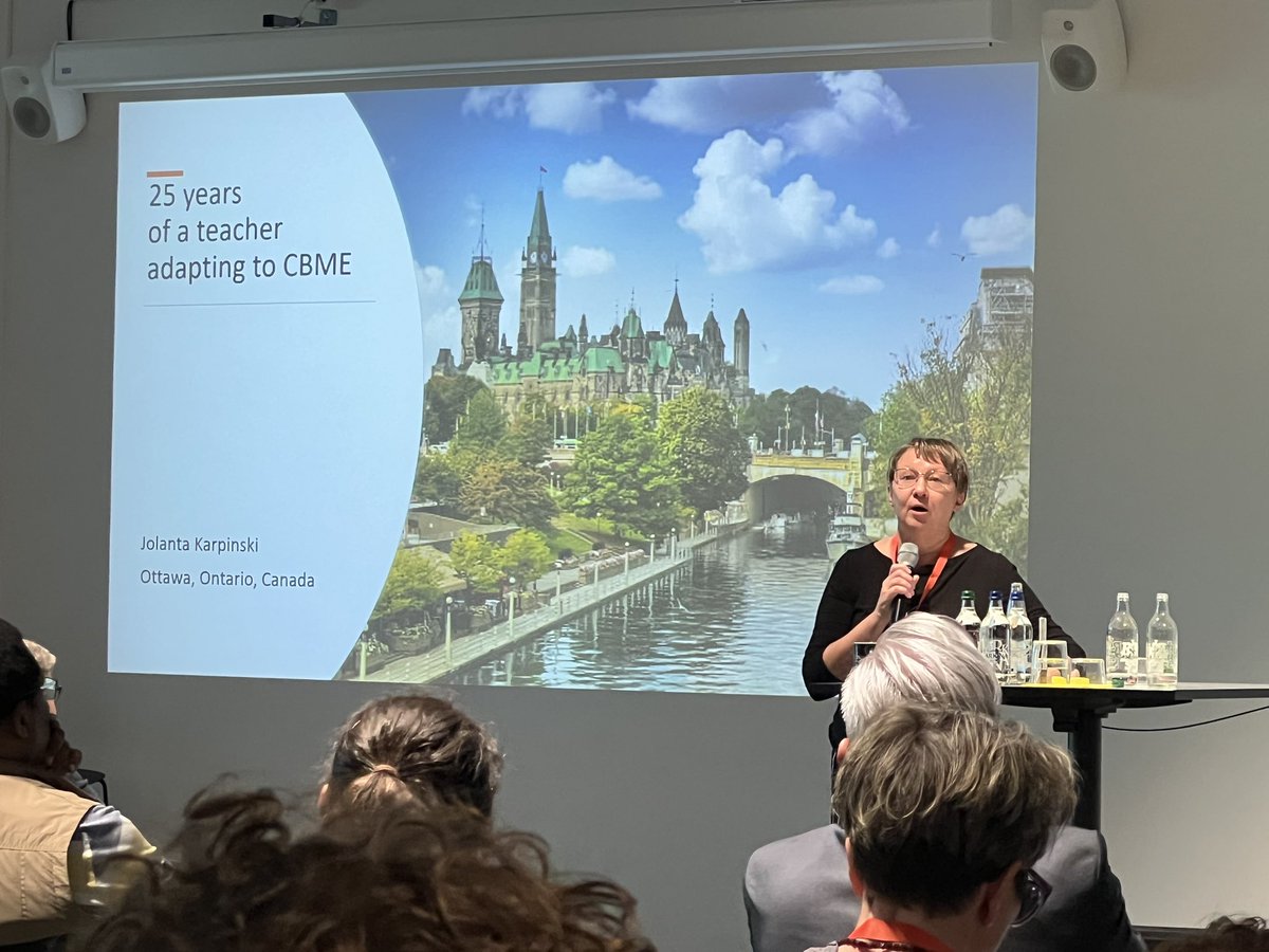 drjfrank's tweet photo. #CBEBasel24 Teacher & Learner panel: loved experience with competency based education. #CBE #meded #cbve #HPE https://t.co/NW5EMGl4ld