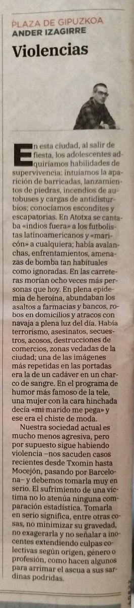 Esto de <a href="/anderiza/">Ander Izagirre</a> sobre las violencias.
diariovasco.com/gipuzkoa/ander…