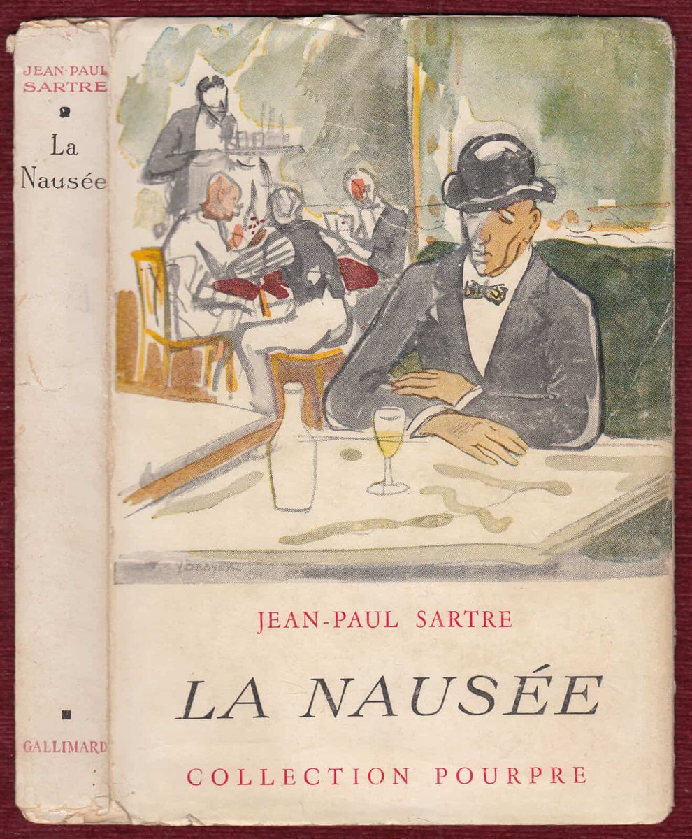 schaapcoaching's tweet image. Boek uit: 'Lá nausée' - Jean-Paul Sartre. Een historicus trekt zich terug in een herberg, walgt van alles en voert gesprekken met anderen. Dé roman van de grote Franse filosoof over zijn #Existentialisme. Taaie kost, maar de moeite van het lezen zeker waard. #Boekperweek (46) 📚