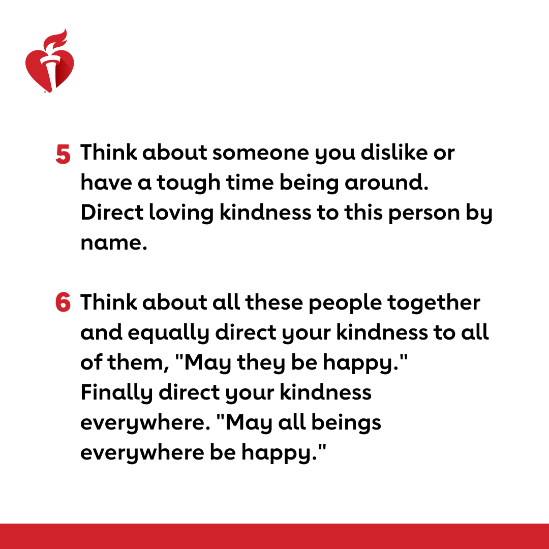 Loving-kindness meditation is a way to practice feeling unconditional compassion for ourselves and others. Some studies suggest it can boost empathy and feelings of connection AND reduce bias, anger, depression and anxiety.