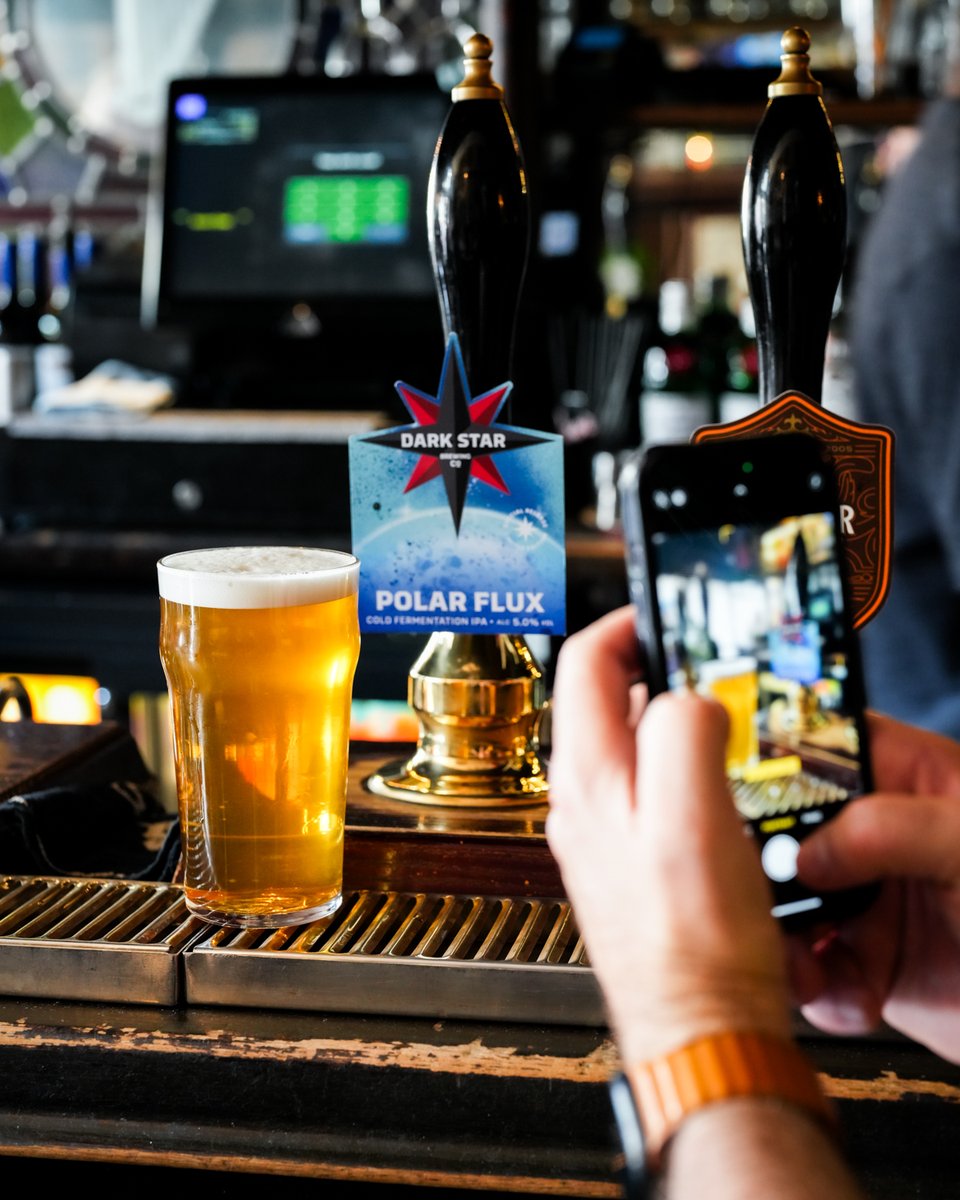 Capturing that perfect pint moment. 📸🍺

#CaskAle #PolarFlux #EnjoyResponsibly