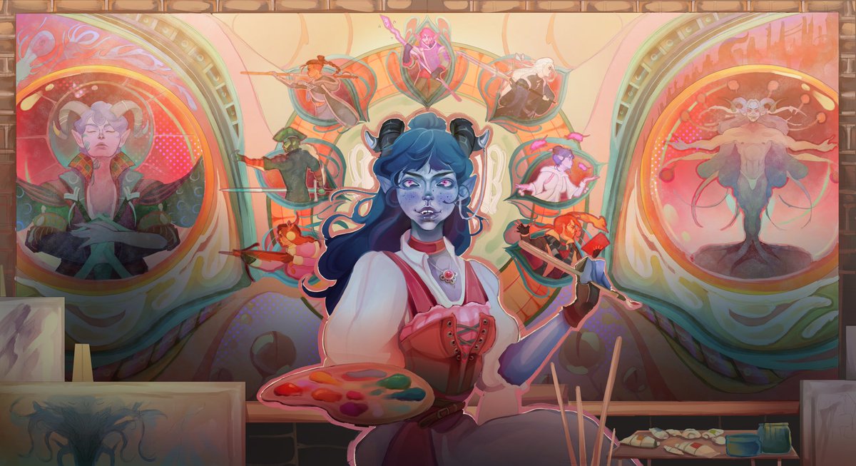 Who tells your story #criticalrole
#criticalrolefanart
