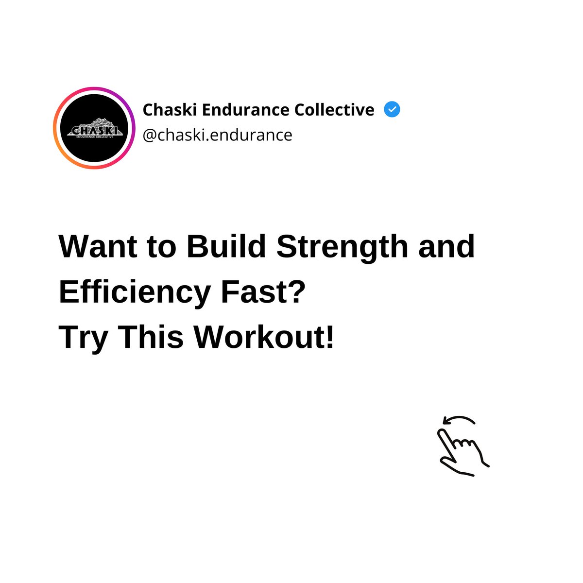 Chaski Endurance Collective tweet media