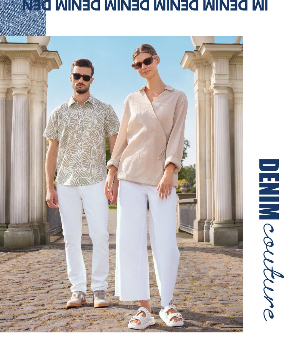 maxfashionMENA's tweet image. Denim, reimagined! ✨ Women's wide-legged  culottes and men's straight cuts for a fresh, comfy, chic vibe. 👖

#MyMaxStyle #MaxFashion #ElevatedEssentials #Comfort #SummerFashion #Denim #NewIn #DenimCollcetion