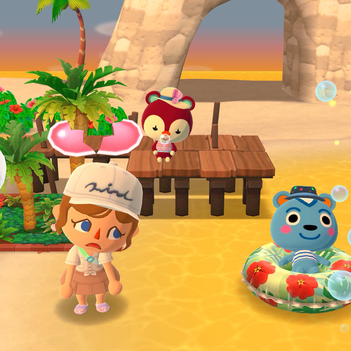 Mood 💔 I don’t wanna leave my happy place with my lil animals 😭🏕️

#acpc #pocketcamp #AnimalCrossing #acpcgallery