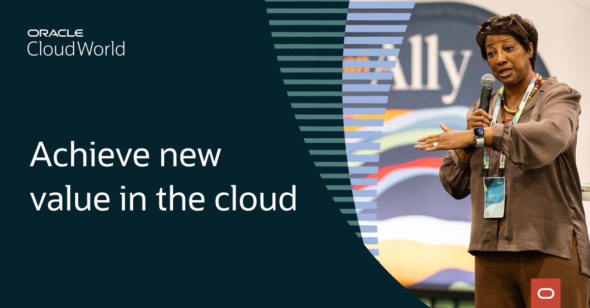 Learn how to migrate, modernize, and develop applications with a full set of cloud capabilities—including comprehensive #AI. Join us at #CloudWorld: social.ora.cl/6018lNxHG