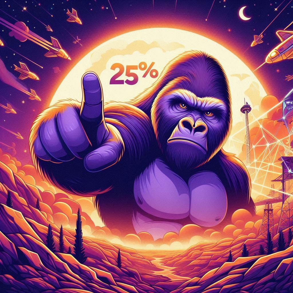 harambe_ai's tweet photo. 🚨 BIG NEWS!
🚨 Only 1 day left until 25% of #Harambeai token becomes available to claim!
🦍🔥 Get ready to grab your share tomorrow – don't miss out on this epic moment!
🚀 #Crypto #Web3 #Harambeai #HarambeToken #ClaimDay #Excited https://t.co/KMjW60FIJj
