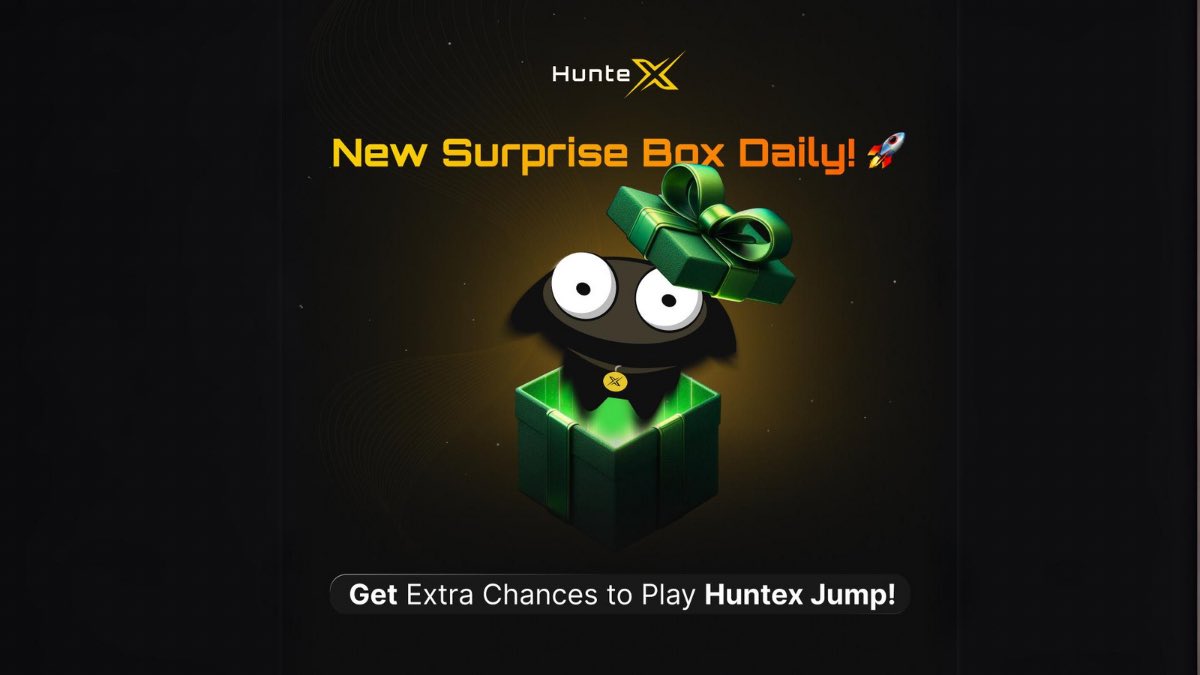 huntex_bot's tweet photo. Claim your points in the “Tasks” tab of #HunteX Jump and climb the leaderboard! 🏆

Plus, try the new “Booster” box for extra tries to boost your ranking! 💫🎁
https://t.co/24OeRWevO1

#trading #TradingBot #cripto https://t.co/BJpZO6WCOX
