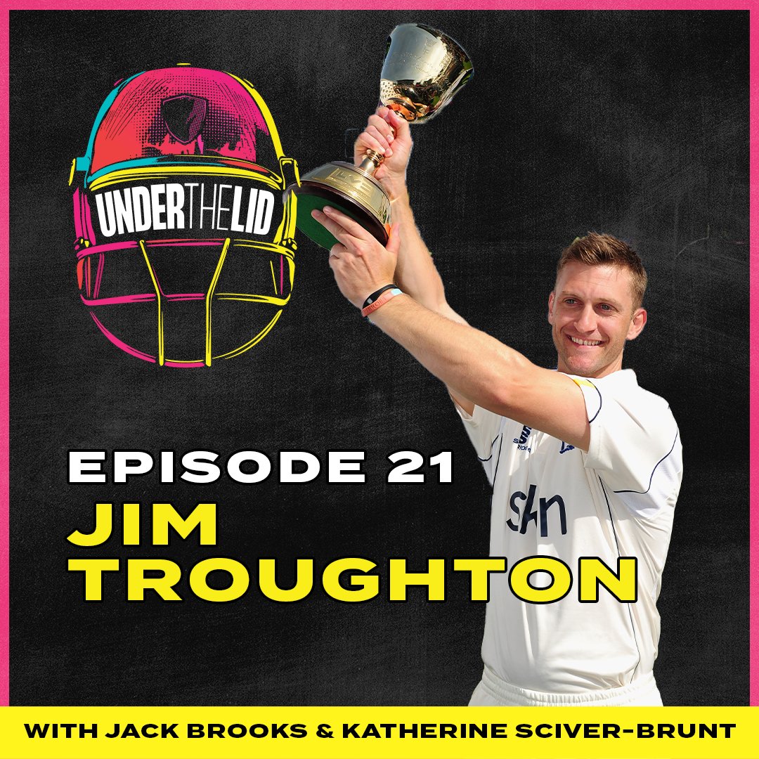 "Cricket's Greatest Storyteller" 🗣️

Jim Troughton joins <a href="/BrooksyFerret/">Jack Brooks</a> on this week's show! 🎙️

LISTEN HERE ➡️ pod.fo/e/260a37

#UnderTheLid | <a href="/PCA/">PCA</a>