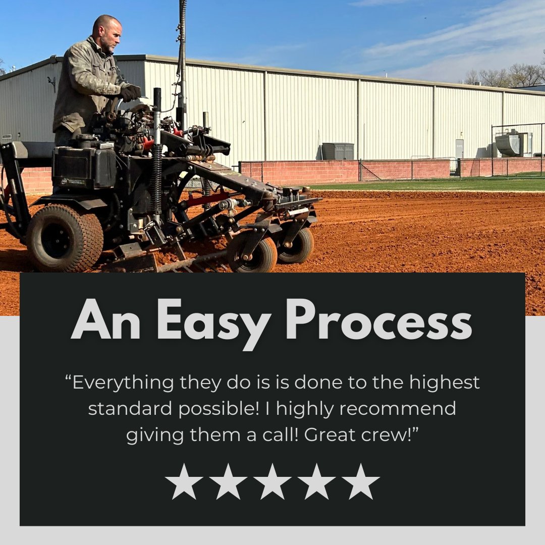 afsofar's tweet photo. We're thrilled to hear such positive feedback and grateful for your trust.  Ready to experience top-notch field care? You're in the right hands!

#review #clientreview #customerfeedback #athleticfieldservice #fieldservice #smallbusinessowner #arkansas #sherwood #sherwoodarkansas https://t.co/y90D6BvCvL
