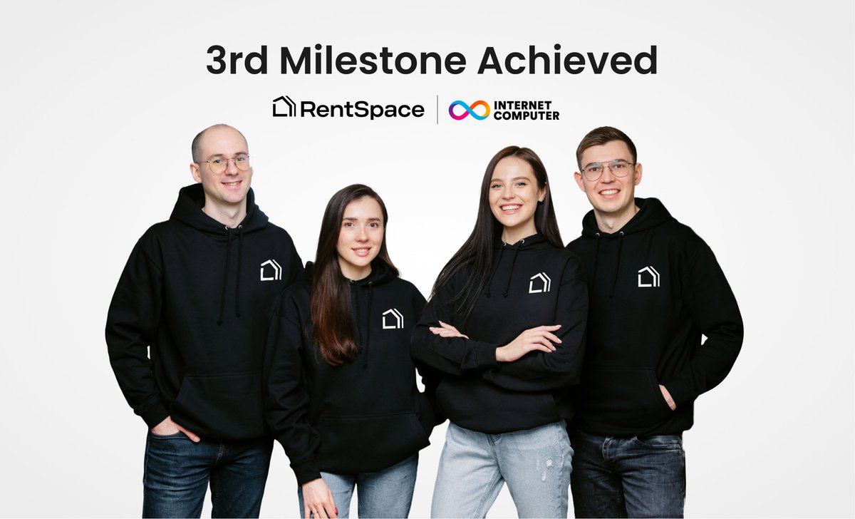 NOMADZxyz's tweet photo. 🎉 RentSpace has successfully completed the final Milestone 3 of the Developers Grant from @dfinity Foundation. We're thrilled to enhance the functionality and security of our platform on the Internet Computer!   

Thread 🧵

#RentSpace #InternetComputer #ICPgrant #ICP https://t.co/3OEpCgtXa4