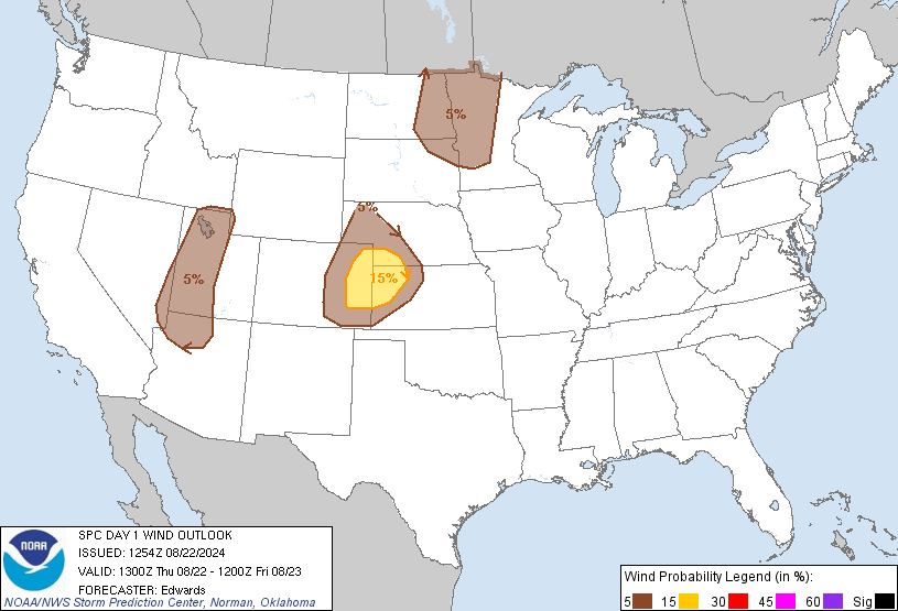 LimWeather's tweet photo. D1 #SPC Convective Outlook
#SlightRisk of #Severewx in SW #Nebraska, E #Colorado and NW #Kansas states of W #TornadoAlley esp #Goodland, #LamarCO cities due to a <2% #tornado risk, a 15% #Wind risk and a 5% #hail risk
#Wxtwitter #Wxx #COwx #NEwx #KSwx https://t.co/oiA1BztqcM