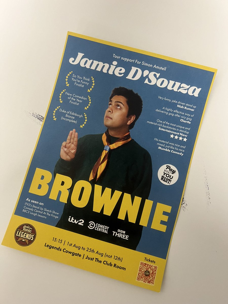 Colin Cloud (@colin_cloud) on Twitter photo 🔥💥THIS WAS WAS INCREDIBLE!!!💥🔥
⭐️⭐️⭐️⭐️⭐️ - <a href="/jamieisajoke/">Jamie D'Souza</a>
This man was absolutely sensational. My mind is still shook!
Go see his show at #EdFringe at once!!!
🙏🙏🙏
🎫: tickets.edfringe.com/whats-on/jamie… 🔥💥THIS WAS WAS INCREDIBLE!!!💥🔥
⭐️⭐️⭐️⭐️⭐️ - <a href="/jamieisajoke/">Jamie D'Souza</a>
This man was absolutely sensational. My mind is still shook!
Go see his show at #EdFringe at once!!!
🙏🙏🙏
🎫: tickets.edfringe.com/whats-on/jamie…