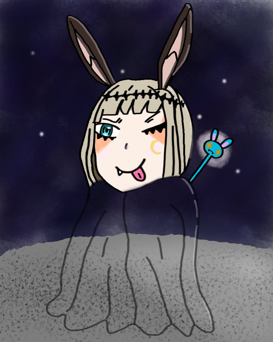 Boobapoo1's tweet image. เน่ใส่ชุดสาวน้อยเวทมนตร์ แต่ใช้ผ้าคลุมล่องหนอย่างงั้นเหรอออ?? #ReWRITE_contest