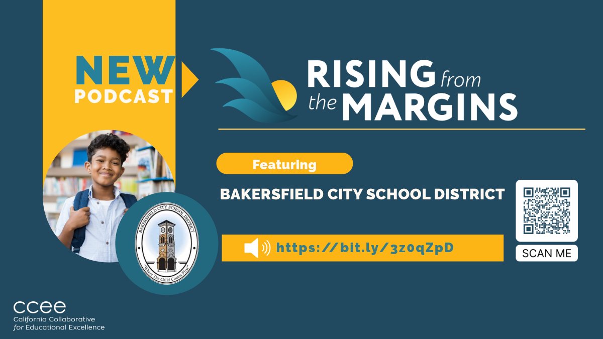 CCEE (@cceeca) on Twitter photo 🌟<a href="/Team_BCSD/">Bakersfield City School District</a> is a key player in the CCEE <a href="/caengage/">Community Engagement Initiative</a> initiative! Gain insights into their transformative efforts in Episode 7 of our podcast, "Rising from the Margins." Tune in now! 🎧bit.ly/3z0qZpD #Education #CommunityEngagement #LCAP #Podcast 🌟<a href="/Team_BCSD/">Bakersfield City School District</a> is a key player in the CCEE <a href="/caengage/">Community Engagement Initiative</a> initiative! Gain insights into their transformative efforts in Episode 7 of our podcast, "Rising from the Margins." Tune in now! 🎧bit.ly/3z0qZpD #Education #CommunityEngagement #LCAP #Podcast