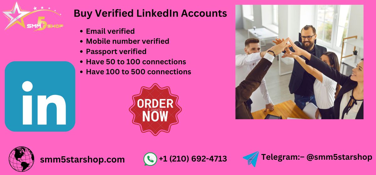Calvert34's tweet photo. Buy Verified LinkedIn Accounts 🥰

Whatsapp:-  +1 (210) 692-4713
Skype:– smm5star shop
Telegram:– @smm5starshop   

#Ukrainian #MegaStarChiranjeevi #Vijay #Kalki28989AD #Shatoria #SabrinaCarpenter #SaqueLargoWIN #UFC 

https://t.co/aMEvFmyoNz https://t.co/JmW4C22ZkA