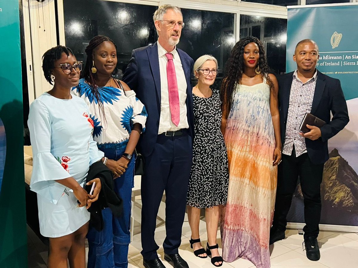 SimcheRoberts's tweet image. Last night brought good memories of Ireland, saying goodbye to the new IrishAid fellows. Studying in Ireland was a life time opportunity for me