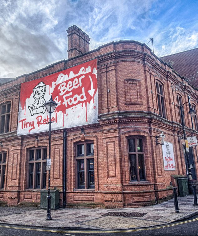 Tim_Burgess's tweet photo. OK, so there’s £1,000 behind the bar at @TinyRebelCdff. A little something for those who are there for our show that was cancelled. The staff are ready for you, it all gets started at 6pm but lots are there already. Meet fellow fans, drink to what will be and what might have been https://t.co/jX9WtSdycU