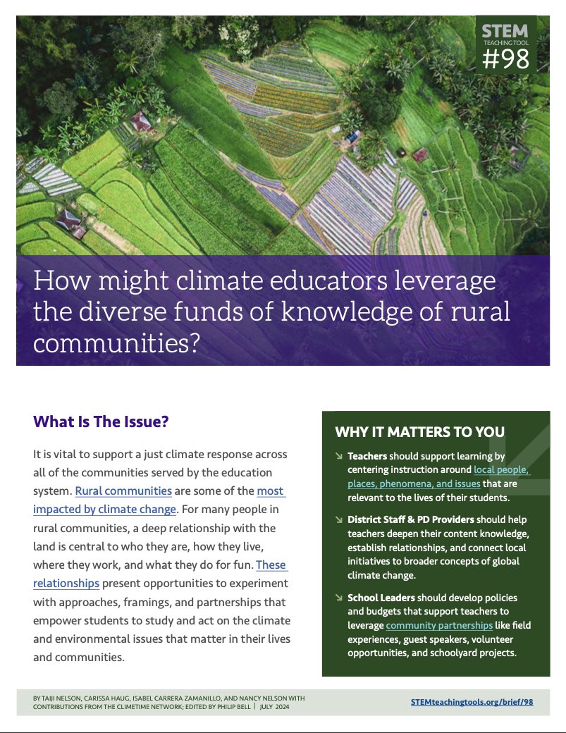 philiplbell's tweet image. As with all of our @STEMTeachTools, you can get to the more polished PDF formatted version from the landing page of the resource. It is a great format to share with others! #NGSSchat #NGSS #SciEd

Here&apos;s the direct link to the PDF…
stemteachingtools.org/assets/landsca…