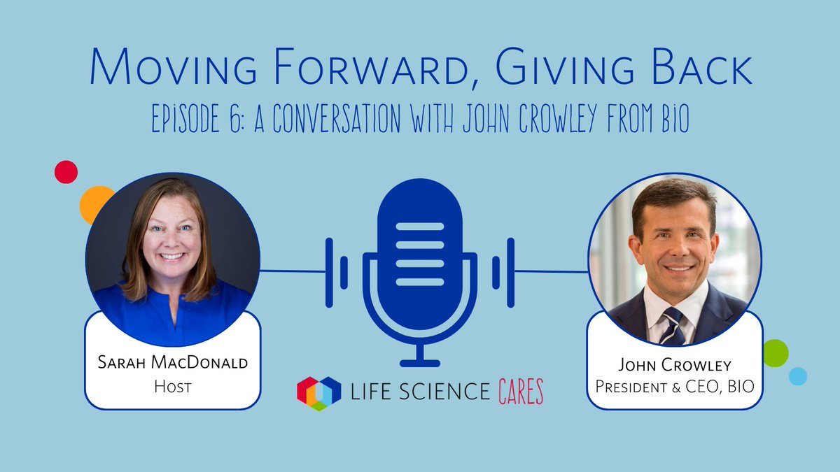 Life Science Cares Boston (@ls_cares) on Twitter photo The life sciences industry can make a real difference in addressing inequalities and expanding healthcare access for all. Listen to this month’s #MovingForwardGivingBack to hear <a href="/IAmBiotech/">Biotechnology Innovation Organization</a>'s John Crowley take on how we work together to create change: bit.ly/3UXzCtS The life sciences industry can make a real difference in addressing inequalities and expanding healthcare access for all. Listen to this month’s #MovingForwardGivingBack to hear <a href="/IAmBiotech/">Biotechnology Innovation Organization</a>'s John Crowley take on how we work together to create change: bit.ly/3UXzCtS