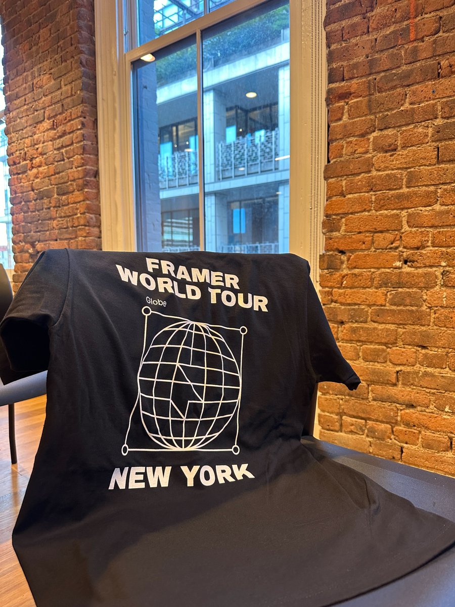 framer's tweet image. A huge thank you to everyone who joined us for the NYC Framer meetup, hosted by @mo_connection. We had an amazing time! Next up, the Framer World Tour heads to Melbourne next week!