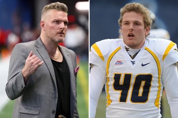 BREAKING: Pat McAfee will broadcast his show LIVE FROM MORGANTOWN next Friday! LET’S GOOOOOOO! #WVU