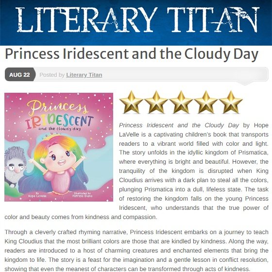 Ahhhh! I got my first editorial review! And it's 5 Gold Stars!! What a lovely review 🥳✨️📚🎉

wp.me/p3cyvH-rIC