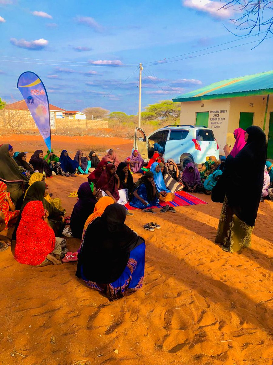 WOWN_Kenya's tweet photo. #WOWN Conducted Community Dialogue meeting with women's @Rahma village supported by #menEndFGM. https://t.co/wS4OSQV0bj