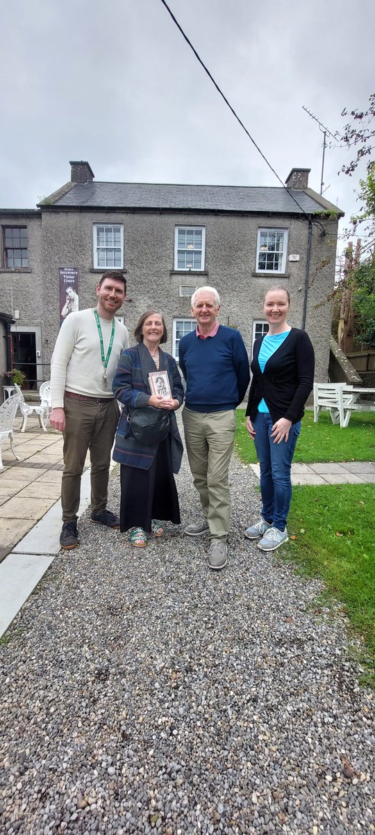 Author of Wild Irish Women,  Marian Broderick, dropped in to <a href="/medgecentre/">mariaedgeworthcentre</a> today. Loved our Centre. #Literature @Longfordlibrary <a href="/longfordtouris1/">LongfordTourism</a>