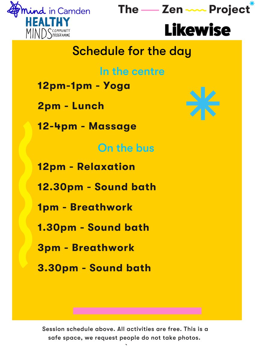 Save the day ✨

Thursday 29th August we are back with <a href="/LikewiseCommun1/">Likewise Community Camden</a> for another wonderful community day! 

FREE and open to all! 💛