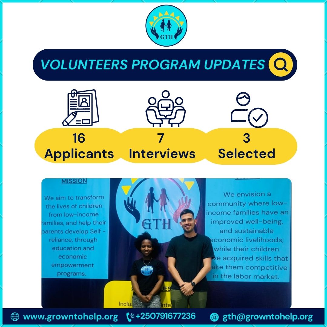 HelpGth's tweet photo. Successful volunteer recruitment drive brings 3 passionate new members to the GTH Team!
A big thank you to our recruitment team for their dedication and hard work throughout this process.
#VolunteerProgram #GTHTeam #CommunityImpact #Teamwork https://t.co/bJZS2kkxpL