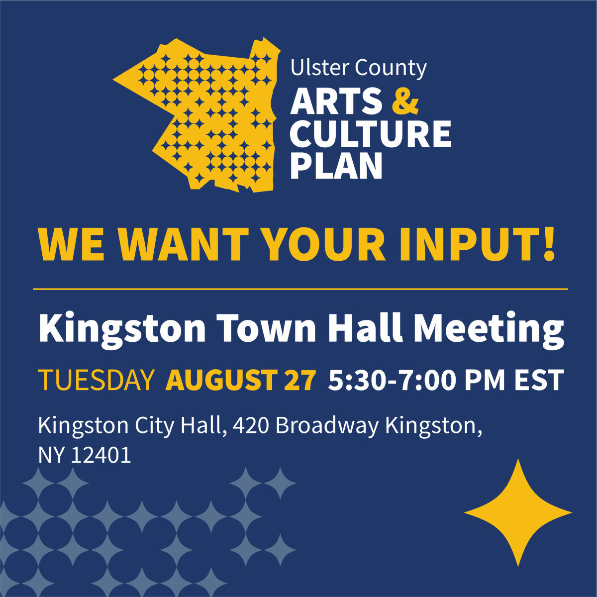 JudithZ's tweet photo. ULSTER COUNTY New York residents and those who visit - please attend!
#UltsterCountyNY #ArtsandcultuerNY #UpstateNY #KingstonNY https://t.co/yCdb7aLHsC