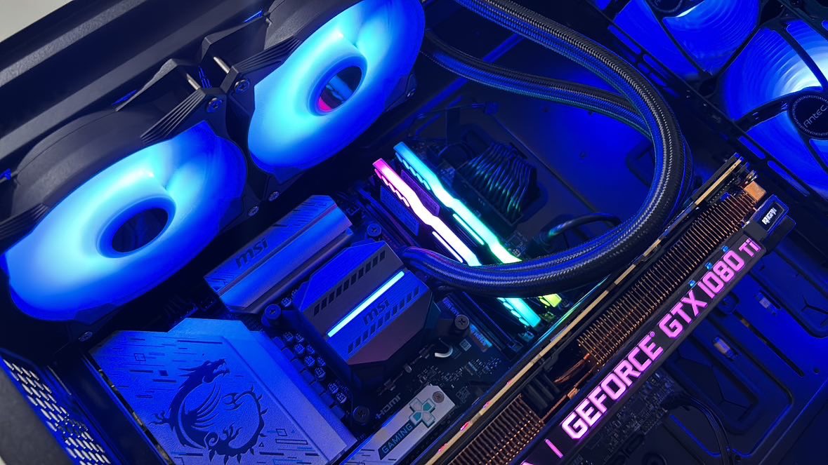 MoreWithRyan's tweet photo. @msigaming Hey fam, 

I just want to say I’m super impressed with your new motherboard and cooling system!!! 
I got my self a rx7600 but that card is a nightmare 😔 I ended up putting my old GPU back in my system. Busy fighting a RMA battle. Im getting a MSI GPU soon !! https://t.co/k5MiMnWQQk