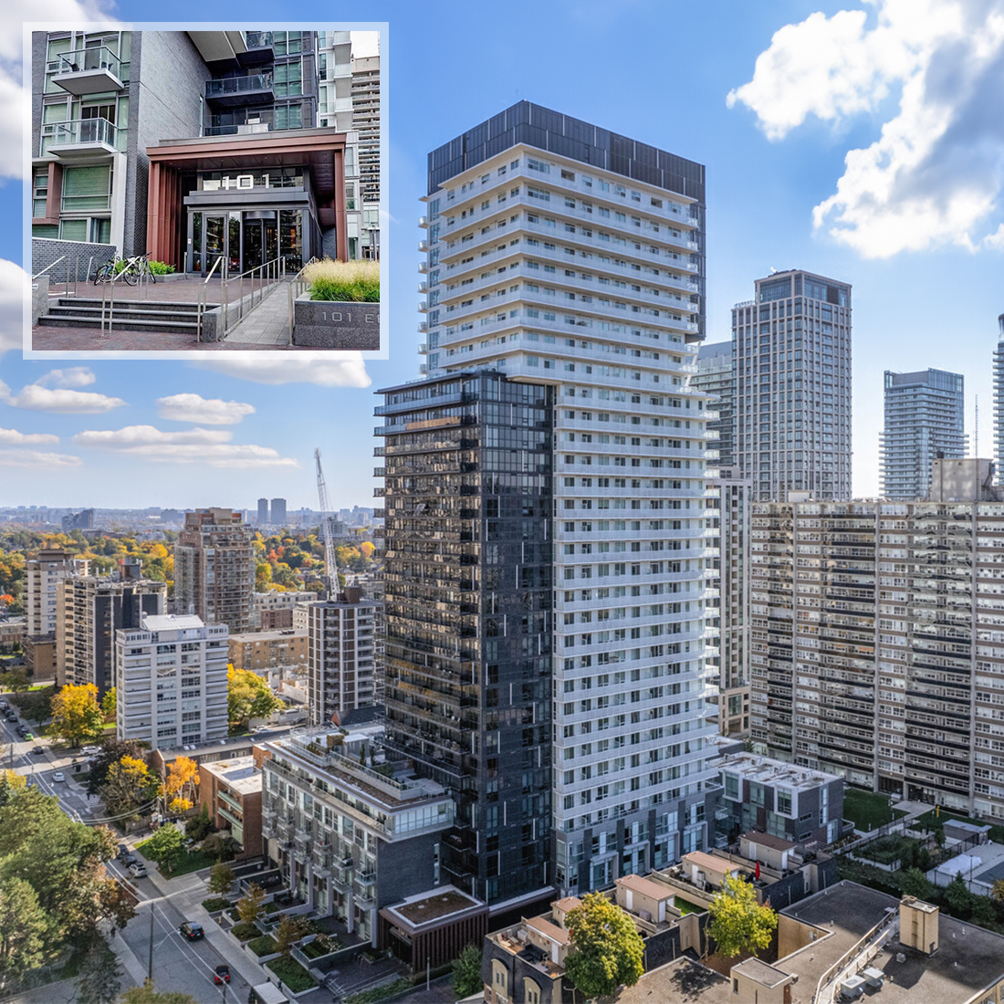 Featured Repost IG:ThamesValleyBrick sharing this 101 Erskine Condominium project in Toronto, ON.
By <a href="/tridel/">Tridel Condos</a> <a href="/CSPArch/">CS&P Architects</a> <a href="/Condos_ca/">Condos.ca</a> <a href="/jrstudio_news/">Janet Rosenberg & Studio</a> using <a href="/YankeeHillBrick/">Yankee Hill Brick</a> for a Special Blend of Dark Ironspot and Metro Ironspot Brick 🧱