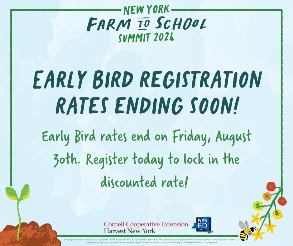 Early Bird registration ends on Friday, August 30!  Early Bird tickets are $20 off the regular rate.  Register here, and check out the pre-conference field trips!  bit.ly/3AkTdfh