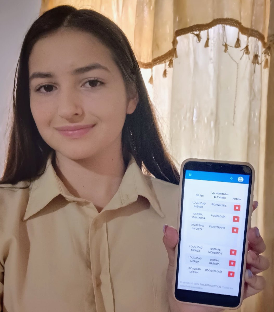 🚨1ra Fase de asignación bachiller verifica tus resultados en el Sistema Nacional de Ingreso. sni.opsu.gob.ve
<a href="/NicolasMaduro/">Nicolás Maduro</a> 
<a href="/CDCETachira/">CDCE Táchira</a> 
<a href="/Berzabethg1/">Berzabethgandicaoficial</a>