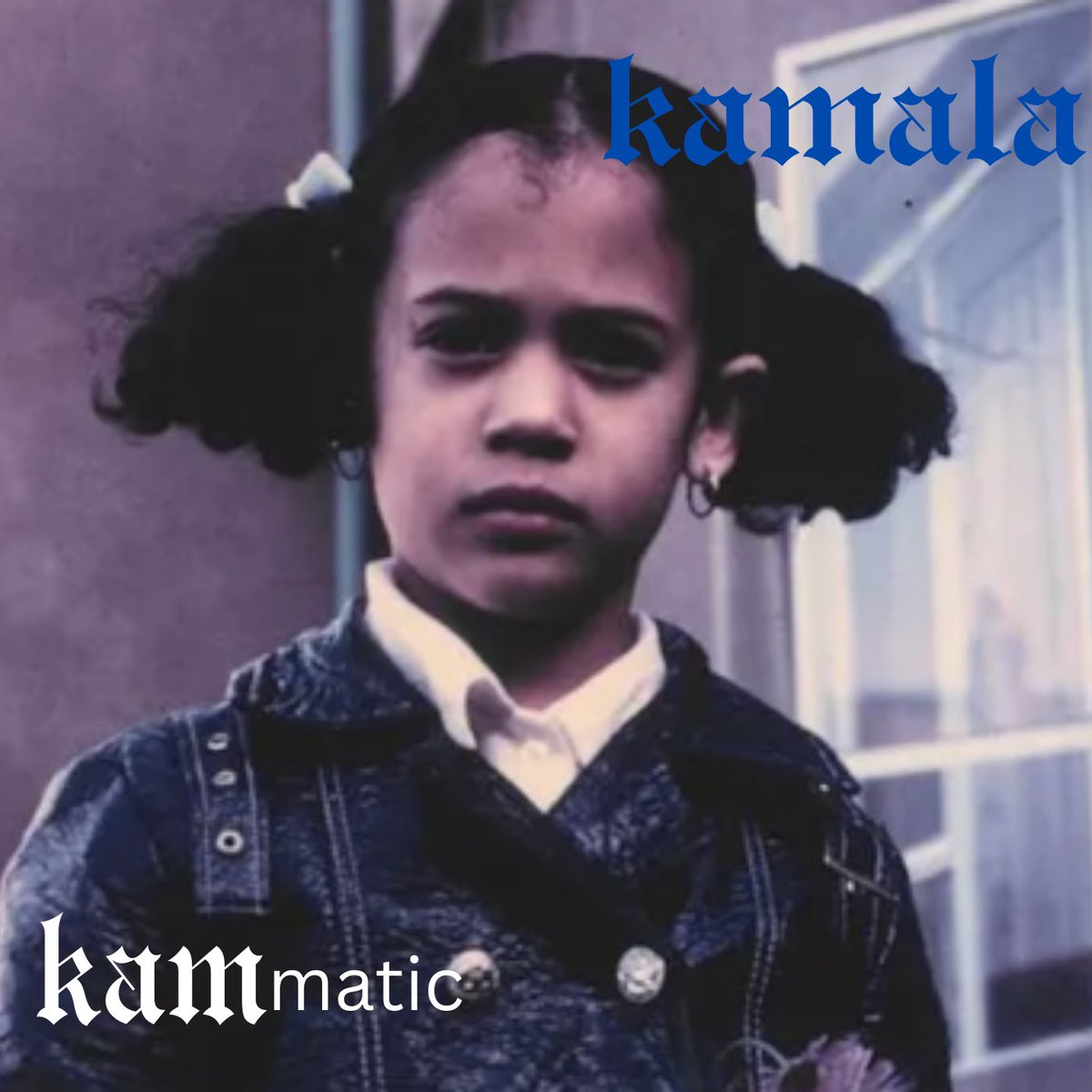 Got this pic in my inbox and couldn’t resist.  “I’m out for presidents to represent me!” #Kamala