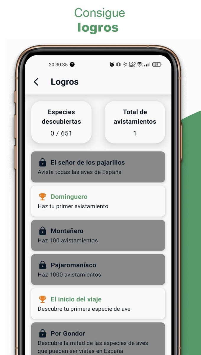 josemaxp's tweet photo. ¡Hola! He lanzado la versión Alpha en Android de BirdPedy, una app para los amantes de la ornitología en Españita🐦

Estoy buscando testers que quieran unirse a probarla y ayudarme a darle forma.

Si te Interesa -> MD 📲

#Birdwatching https://t.co/Hd9UGorjrV