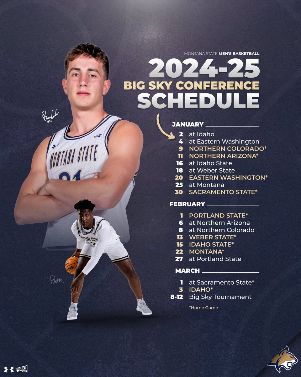 Our <a href="/BigSkyConf/">Big Sky Conference</a> Slate ⤵️