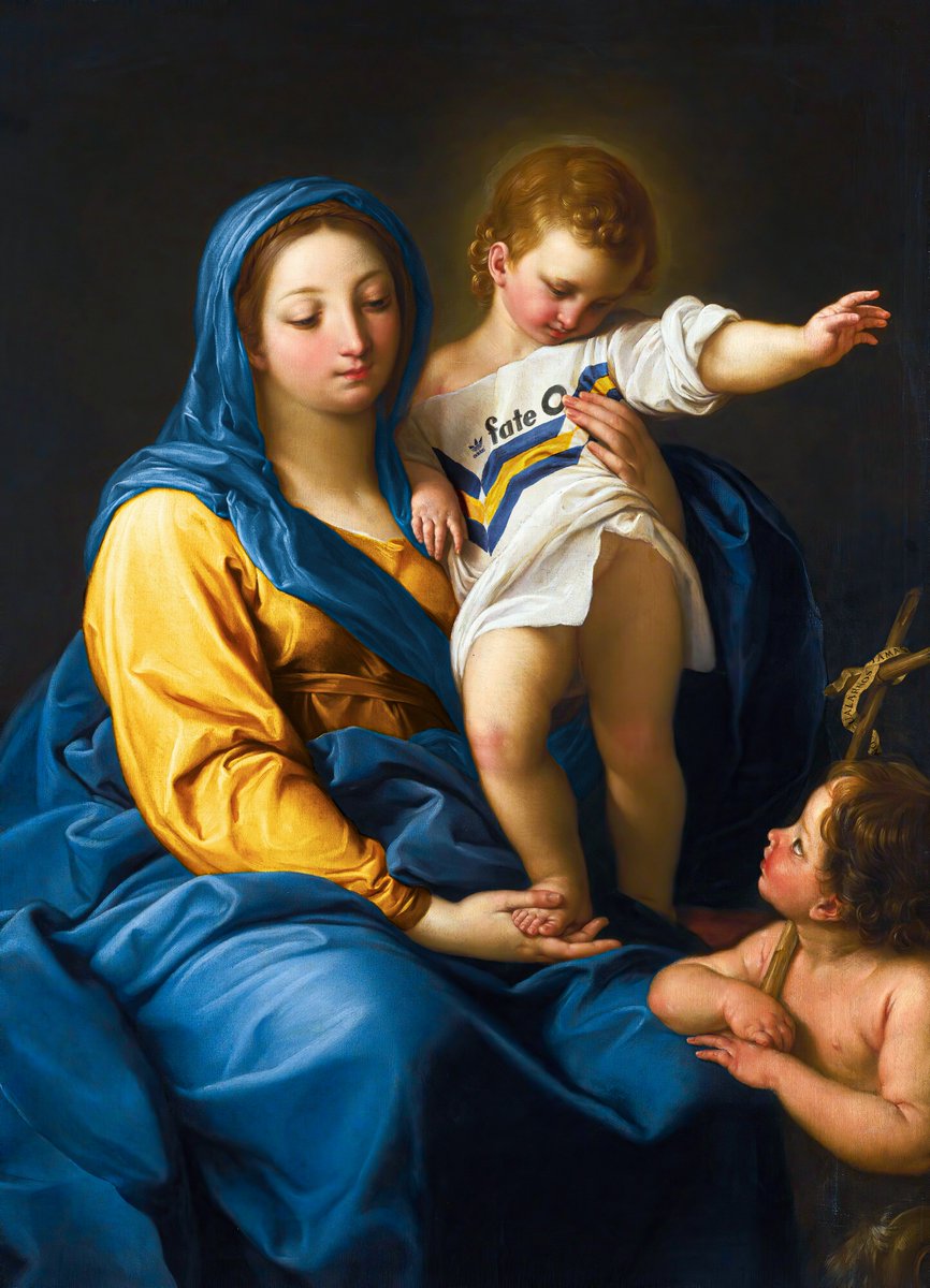 brunoacanfora's tweet photo. 🎨 Pompeo Batoni, Madonna con bambino bostero https://t.co/2c28fUcEVp