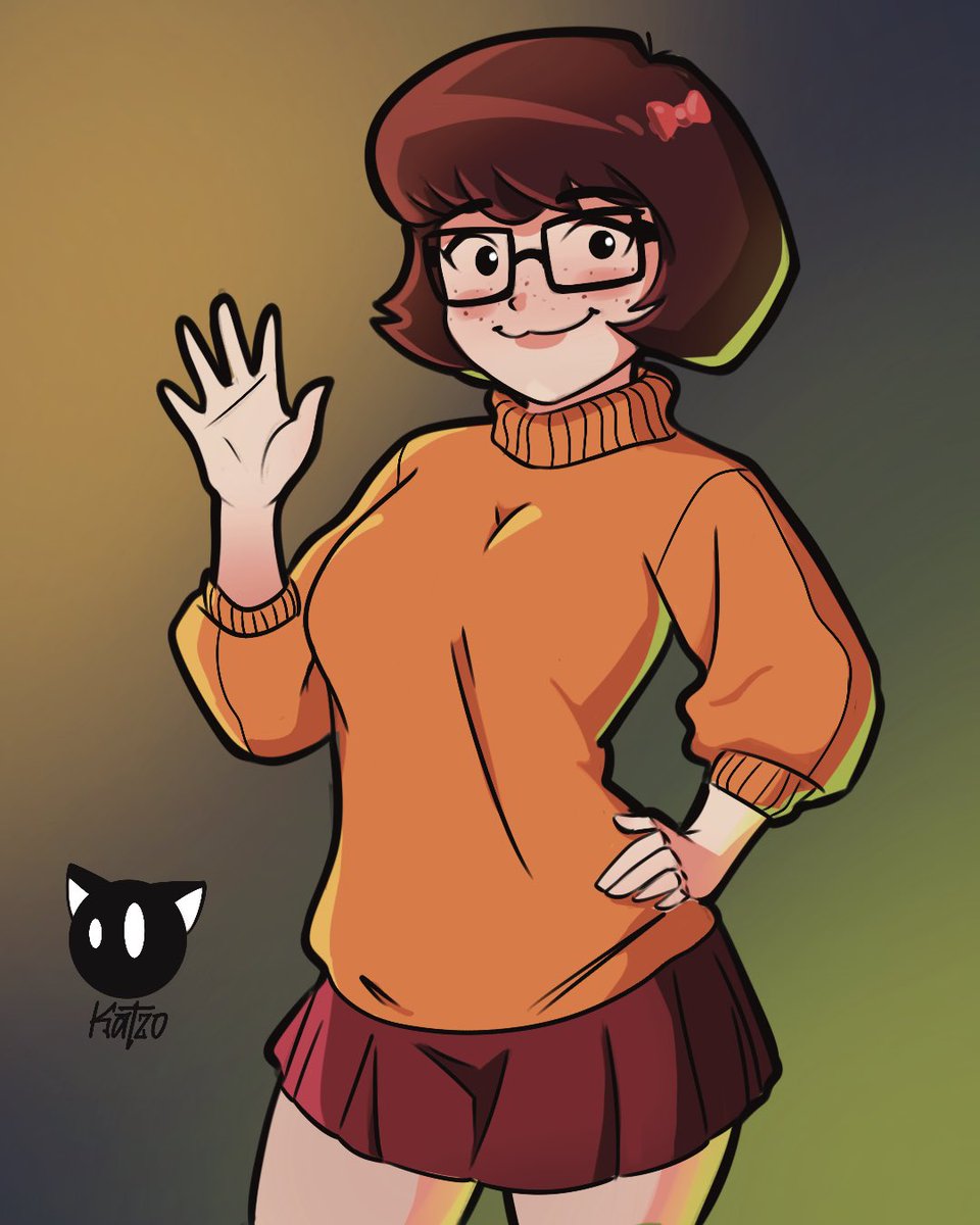 LewdKatz's tweet photo. Velma in derpixion’s style 👀👀 @derpixon #derpixion #velma #procreate #art #artistic #shadowbanned #retweet #scoobydoo #cute https://t.co/ENPK2R6zY9
