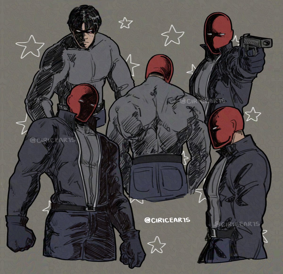 ciricearts's tweet photo. he looks really cool with that jacket #redhood #jasontodd https://t.co/38JStfYelQ
