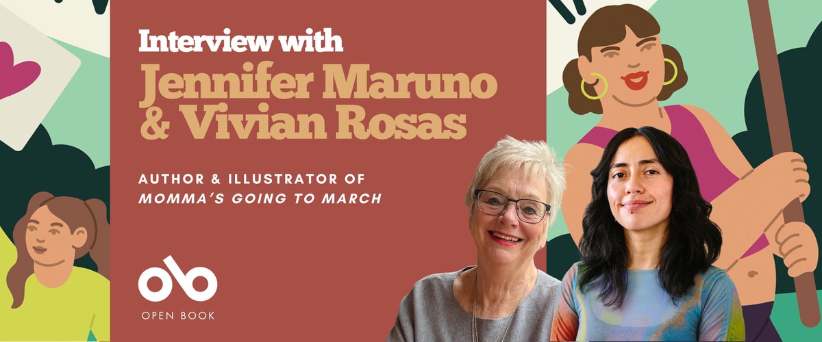 Open Book (@openbookon) on Twitter photo Check out this fabulous KidLit Convo between <a href="/JenniferMaruno/">Jennifer Maruno</a> and Vivian Rosas, where the author and illustrator of MOMMA'S GOING TO MARCH (<a href="/GroundwoodBooks/">Groundwood Books</a>) interview each other about their inspiration and writing process!
#AmReading #PictureBooks #BookTwt
open-book.ca/News/Jennifer-… Check out this fabulous KidLit Convo between <a href="/JenniferMaruno/">Jennifer Maruno</a> and Vivian Rosas, where the author and illustrator of MOMMA'S GOING TO MARCH (<a href="/GroundwoodBooks/">Groundwood Books</a>) interview each other about their inspiration and writing process!
#AmReading #PictureBooks #BookTwt
open-book.ca/News/Jennifer-…