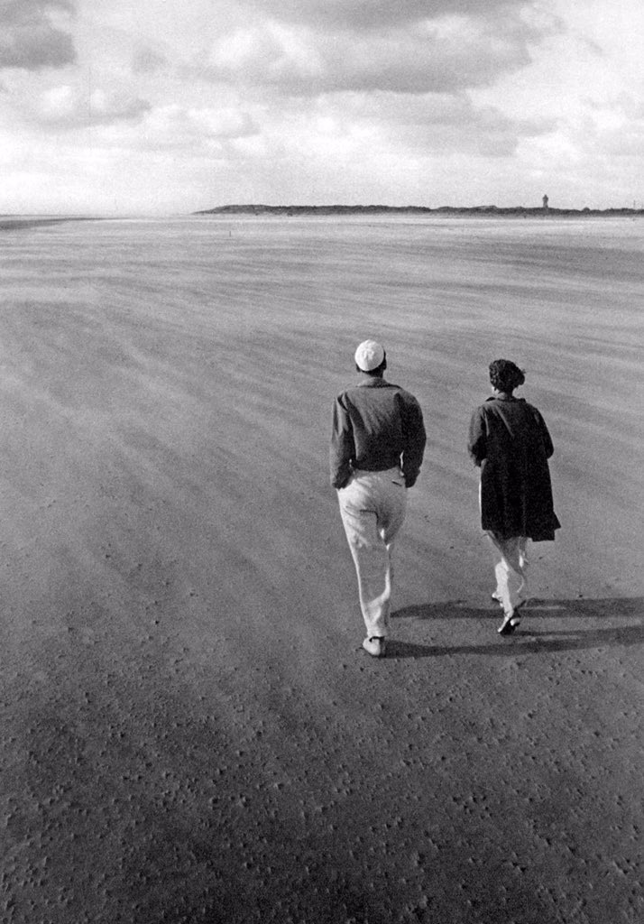 Don’t walk in front of me, I may not follow.
Don’t walk behind me, I may not lead.
Walk beside me, just be my friend.

                    ~ Albert Camus 

Paul Wolff