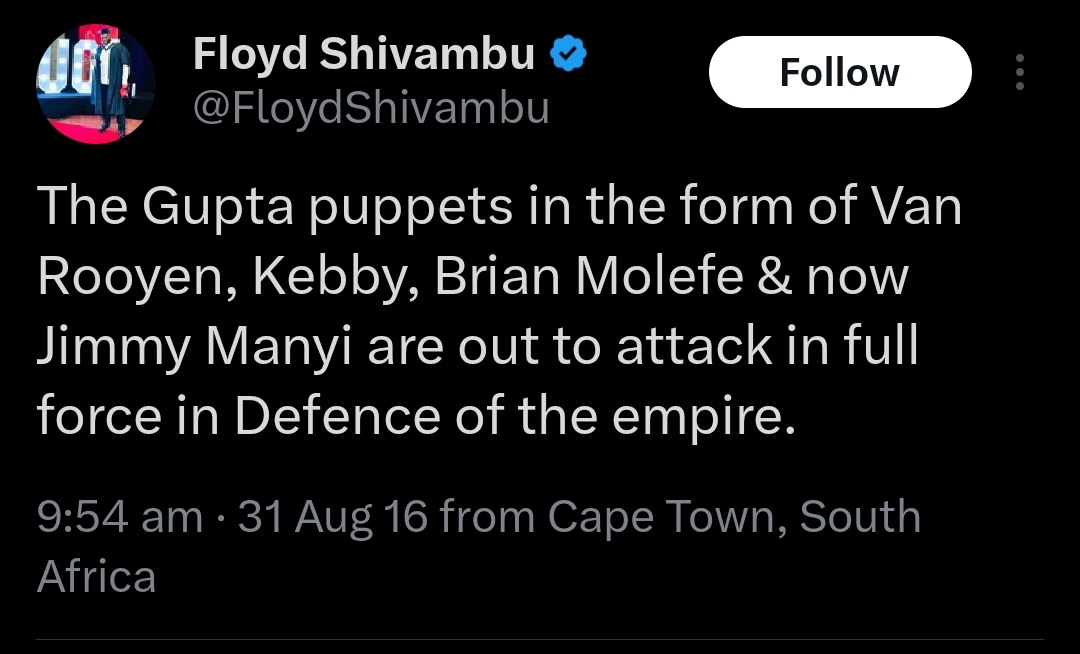 He now nationally organizes them, to loot more.